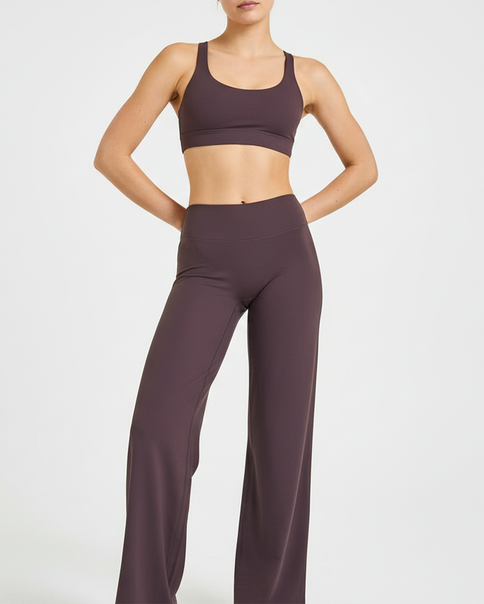 Straight Leggins® Umber Brown